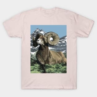 mountain goat T-Shirt